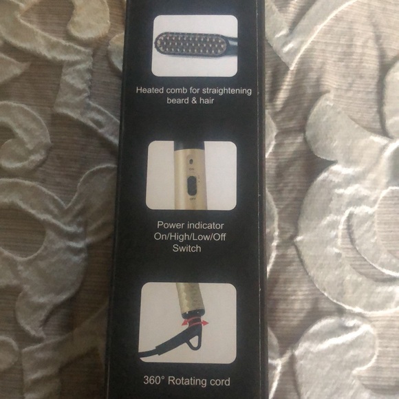 2 in 1 Beard & Hair Straightener - Picture 3 of 5